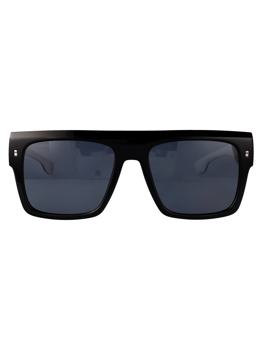 Sunglasses D20127-S Black-White Black/white Acetate