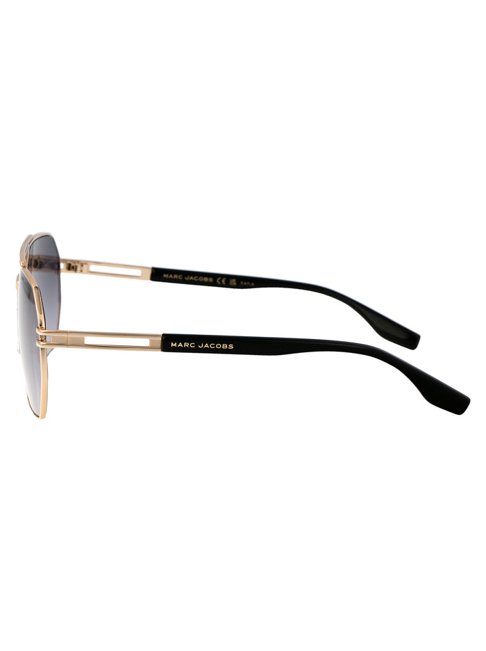 Marc 748-S Rhl Gold Black 2 Metal Sunglasses