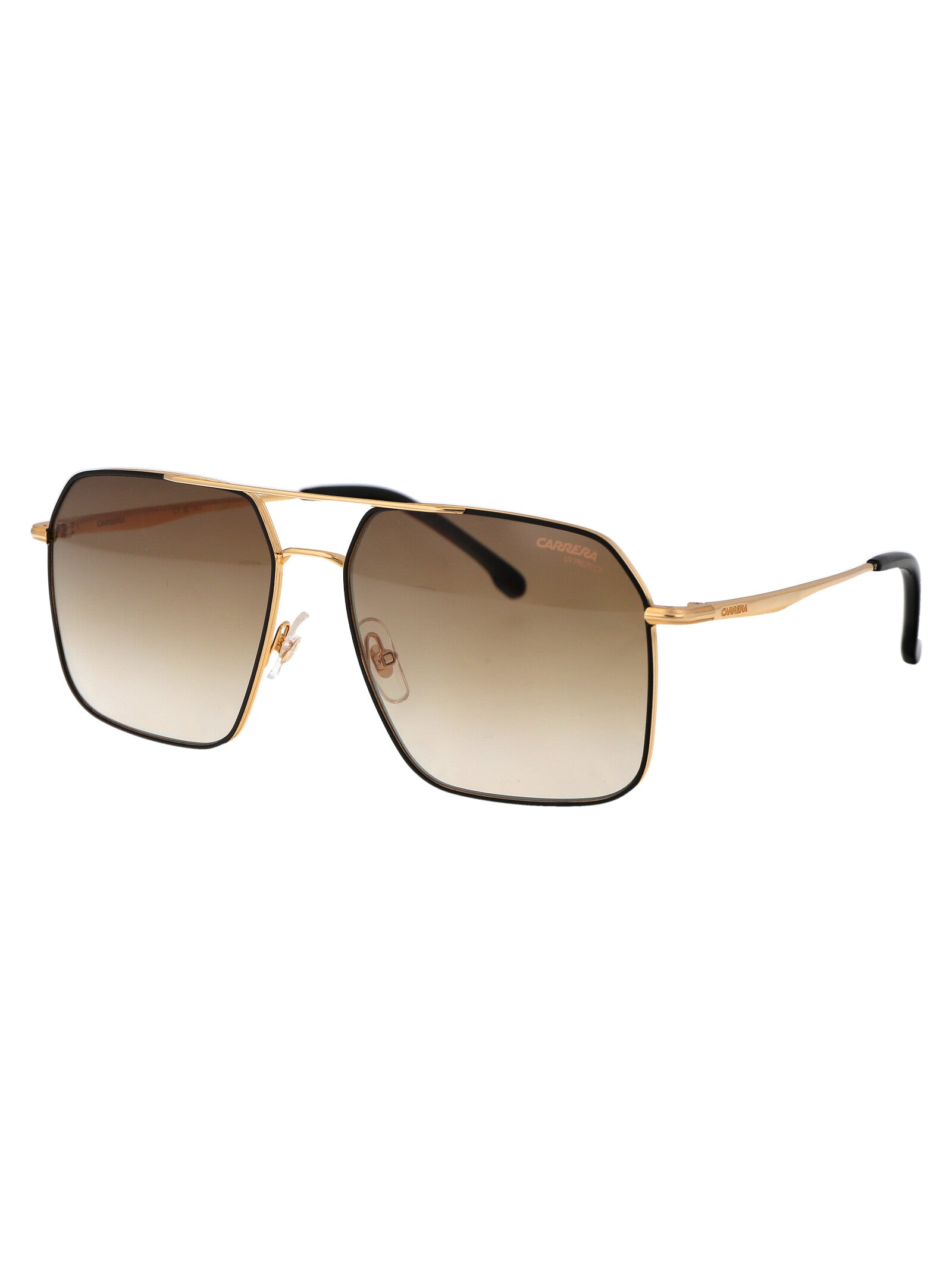 Carrera 333-S Black Gold Stainless Steel Sunglasses