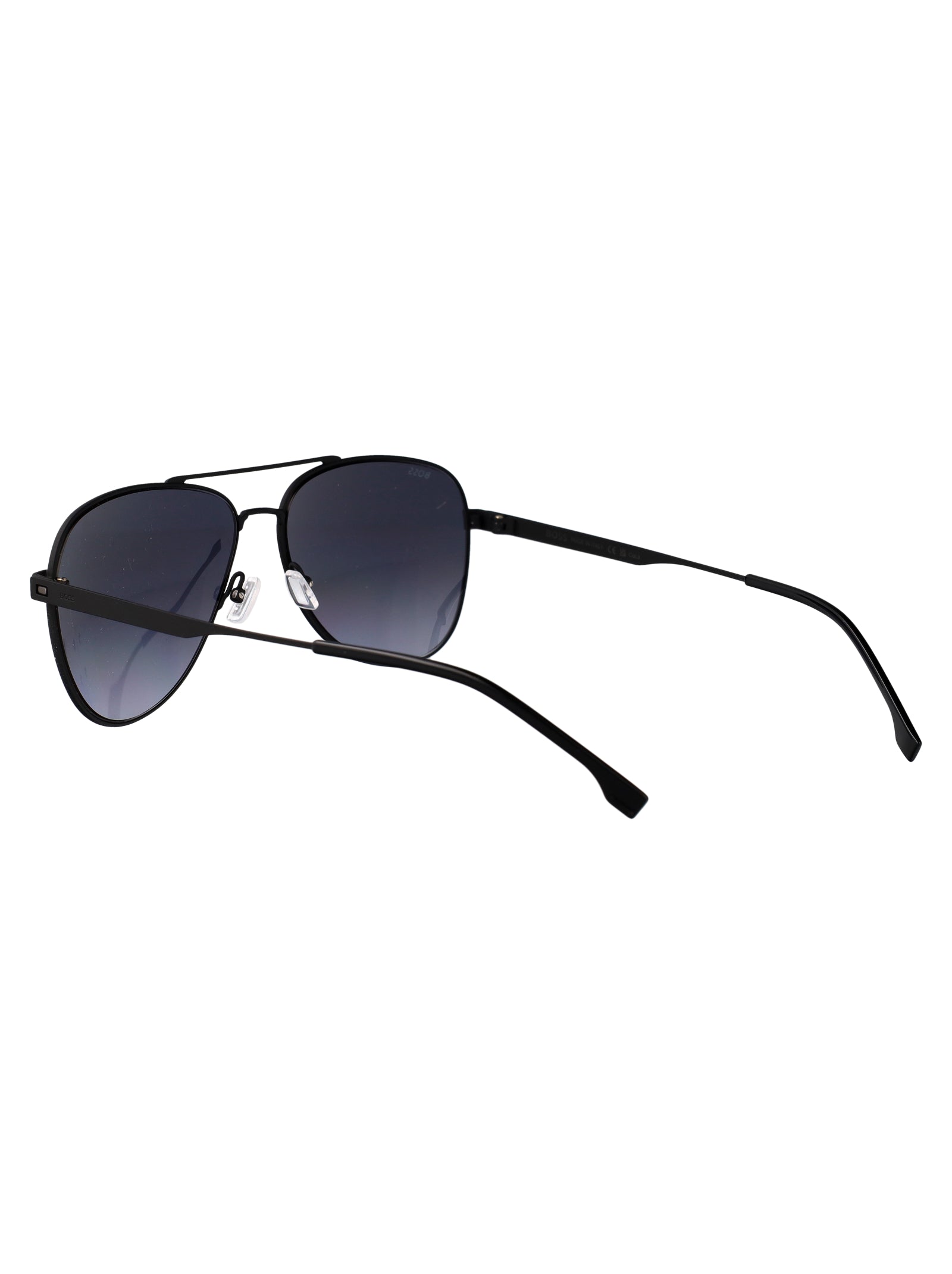 Boss 1641-S Matte Black Stainless Steel Sunglasses