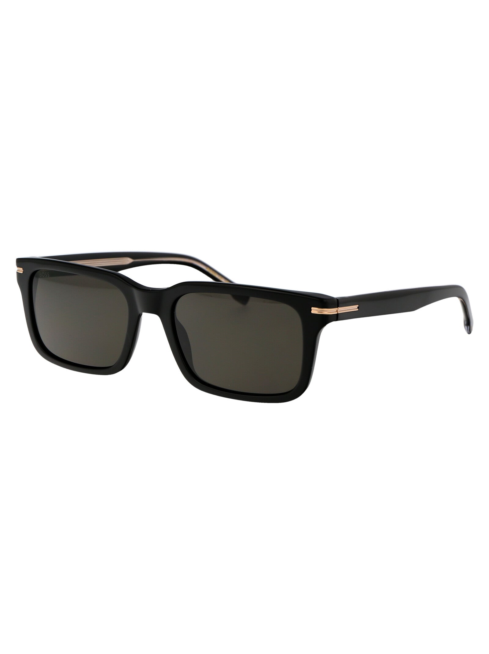 Boss 1628-S Black Acetate Sunglasses