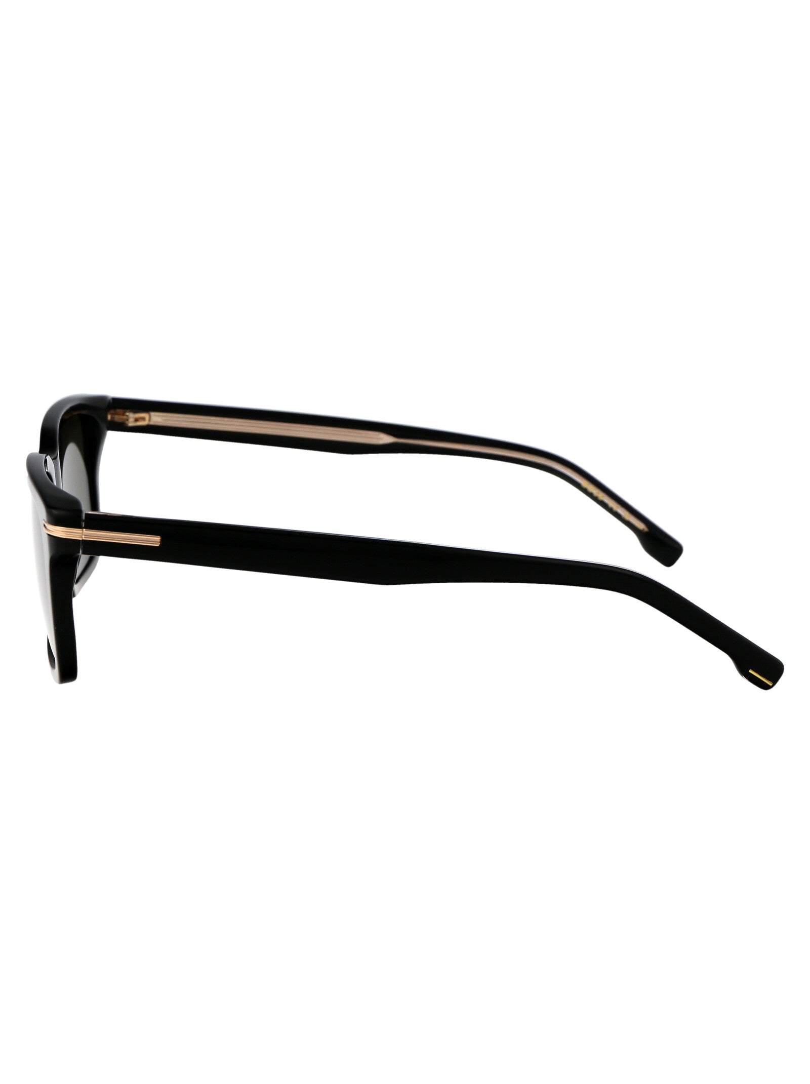 Boss 1628-S Black Acetate Sunglasses