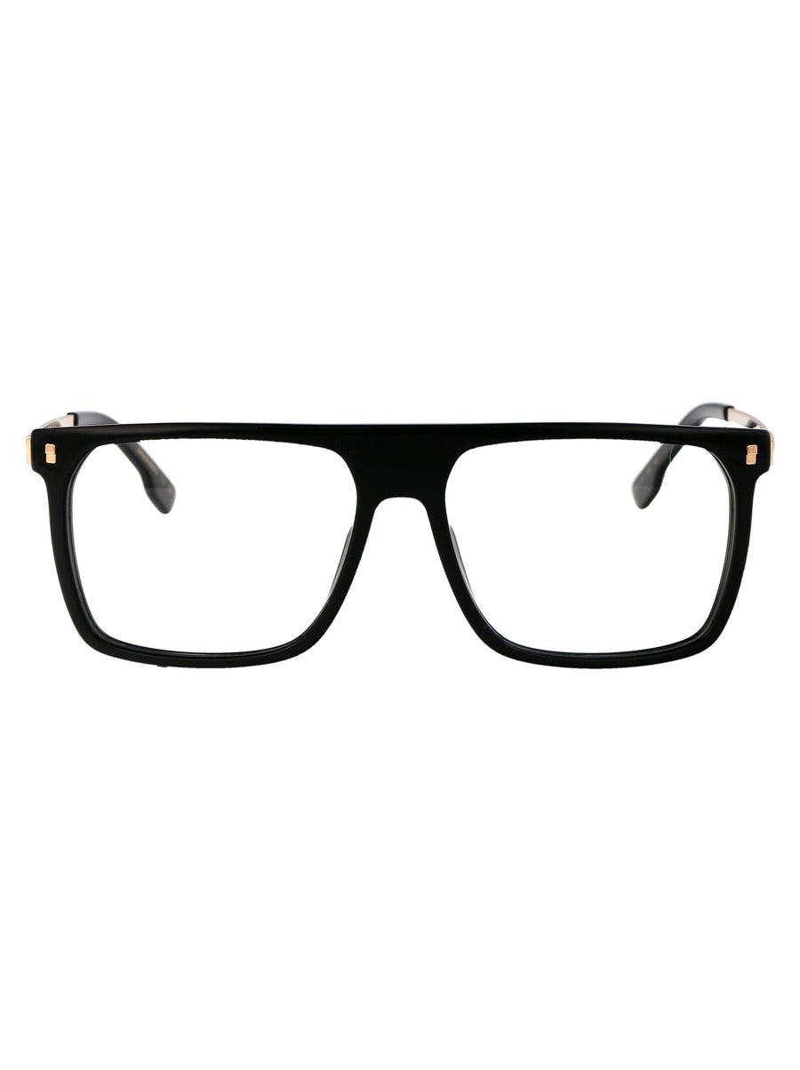 Sunglasses D20122 Black-Gold Black/gold Acetate Glasses & Frames