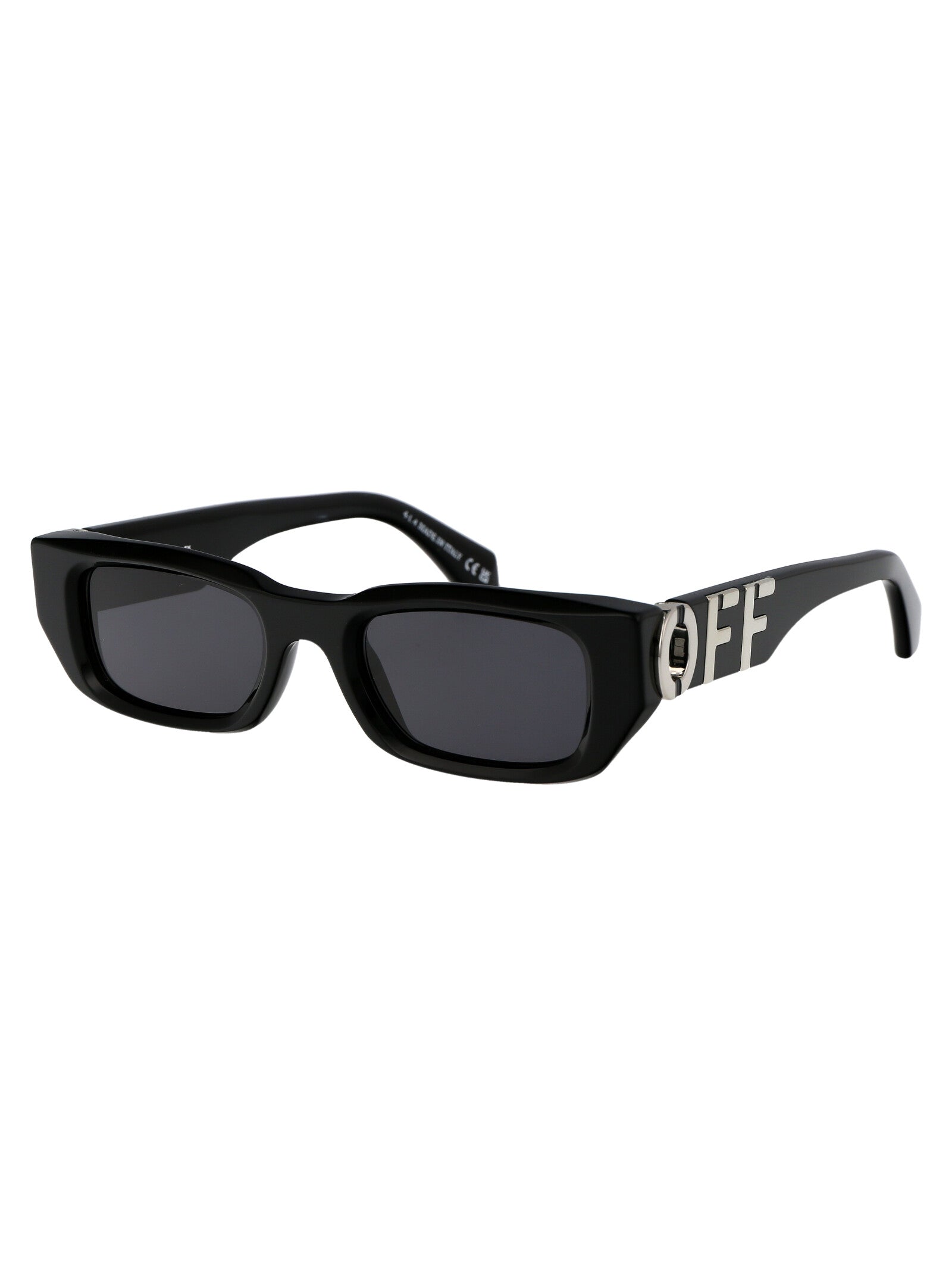 Oeri124s24pla001 1007 Black Dark Grey Acetate Sunglasses