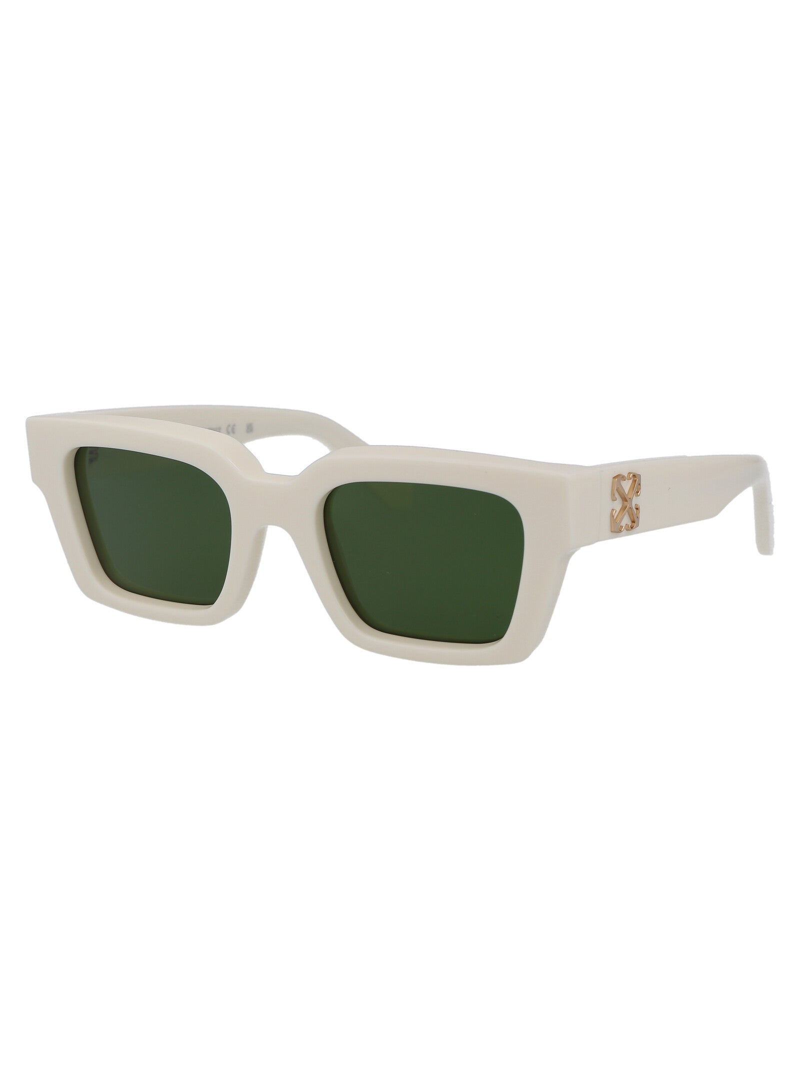 Virgil L White Dark Grey Acetate Sunglasses
