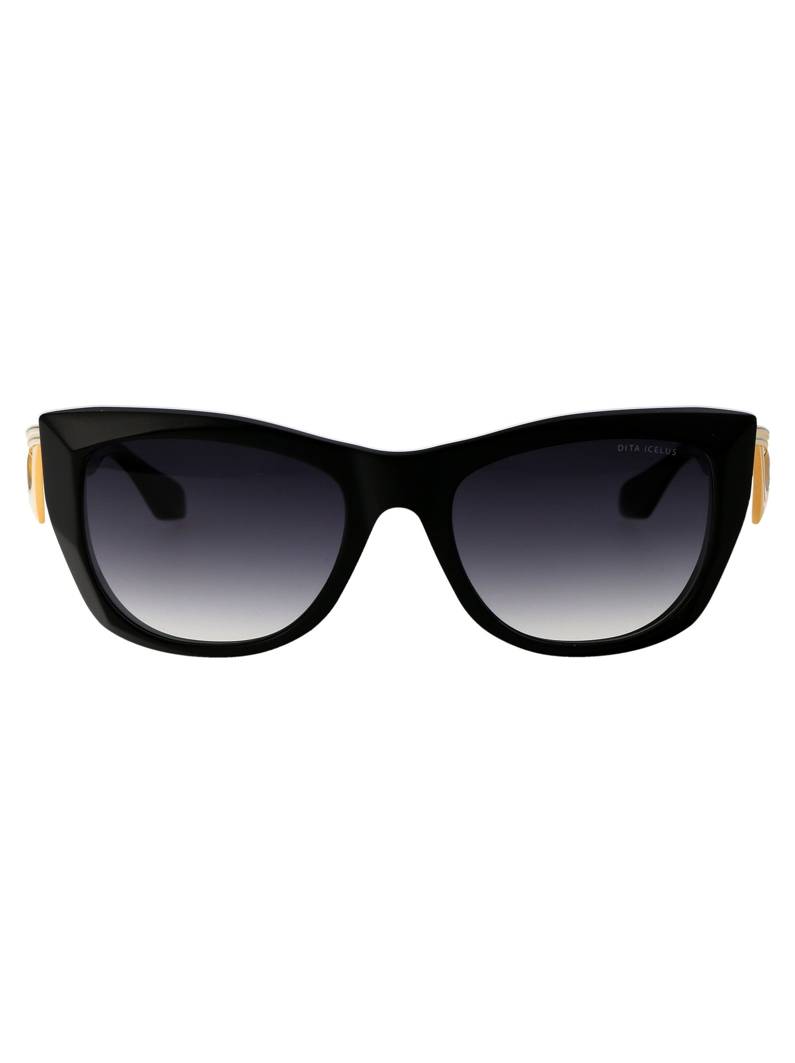 ICELUS 001 Black Yellow Gold Acetate Sunglasses