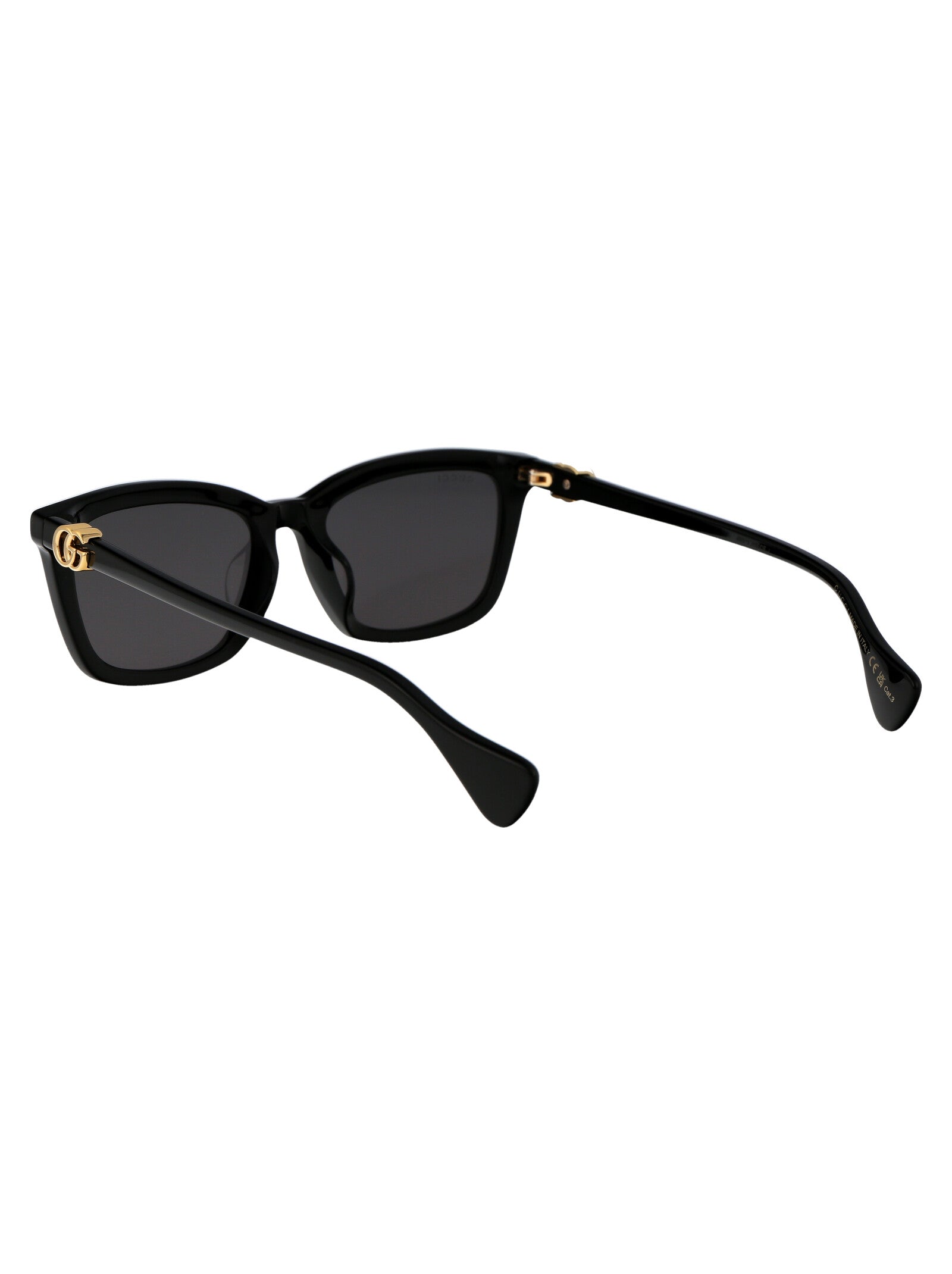 Gg1596sk 001 Black Grey Acetate Sunglasses
