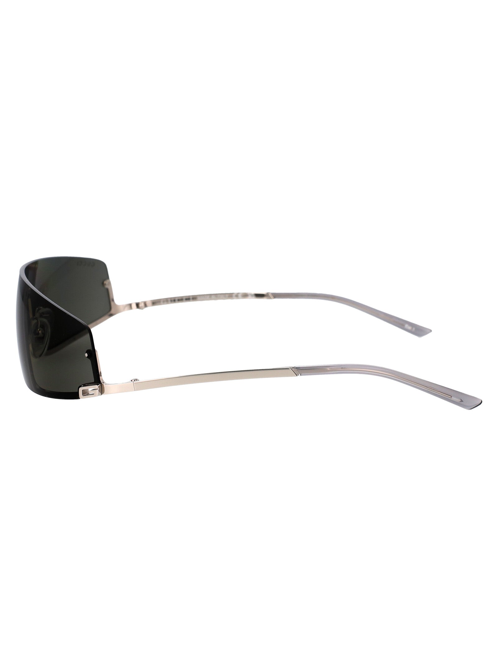 Gg1561s 001 Silver Grey Metal Sunglasses