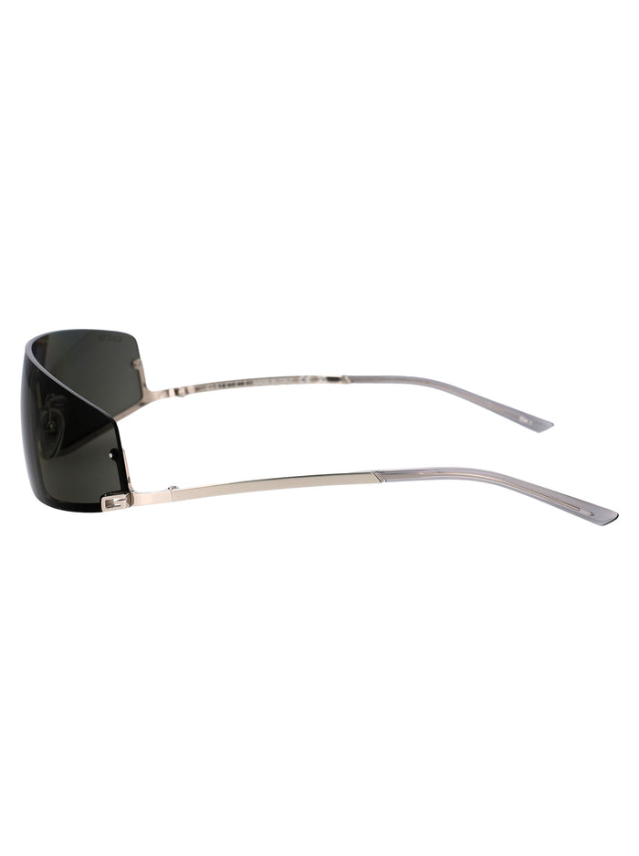 Gg1561s 001 Silver Grey Metal Sunglasses