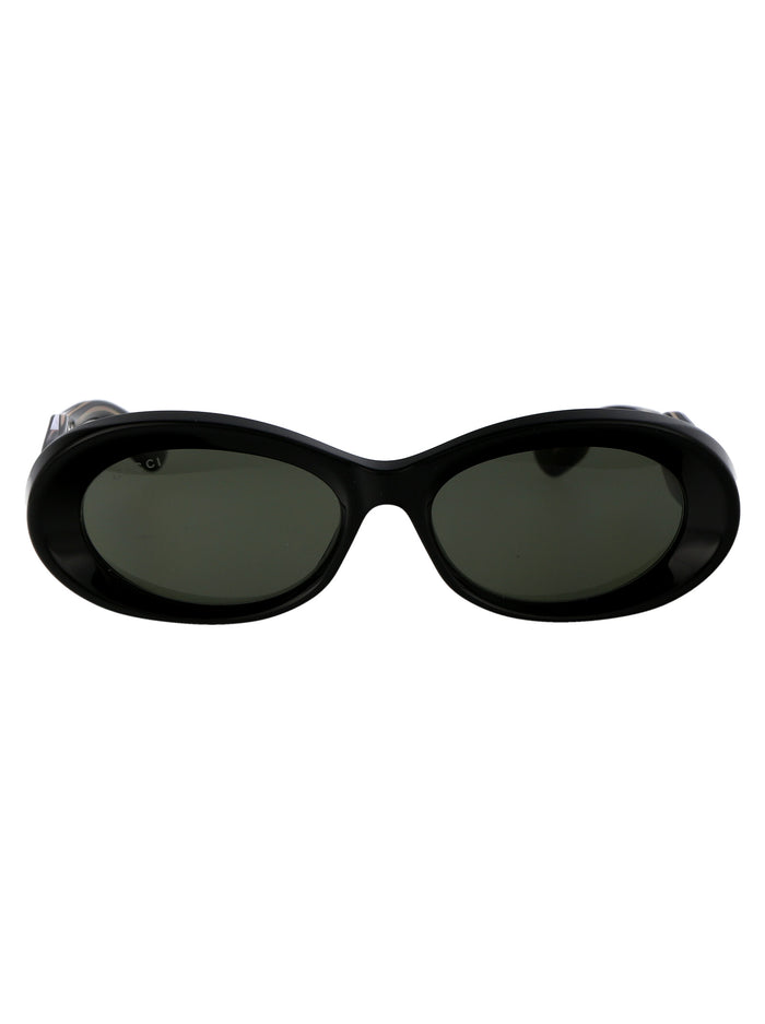 Gg1527s 001 Black Grey Acetate Sunglasses