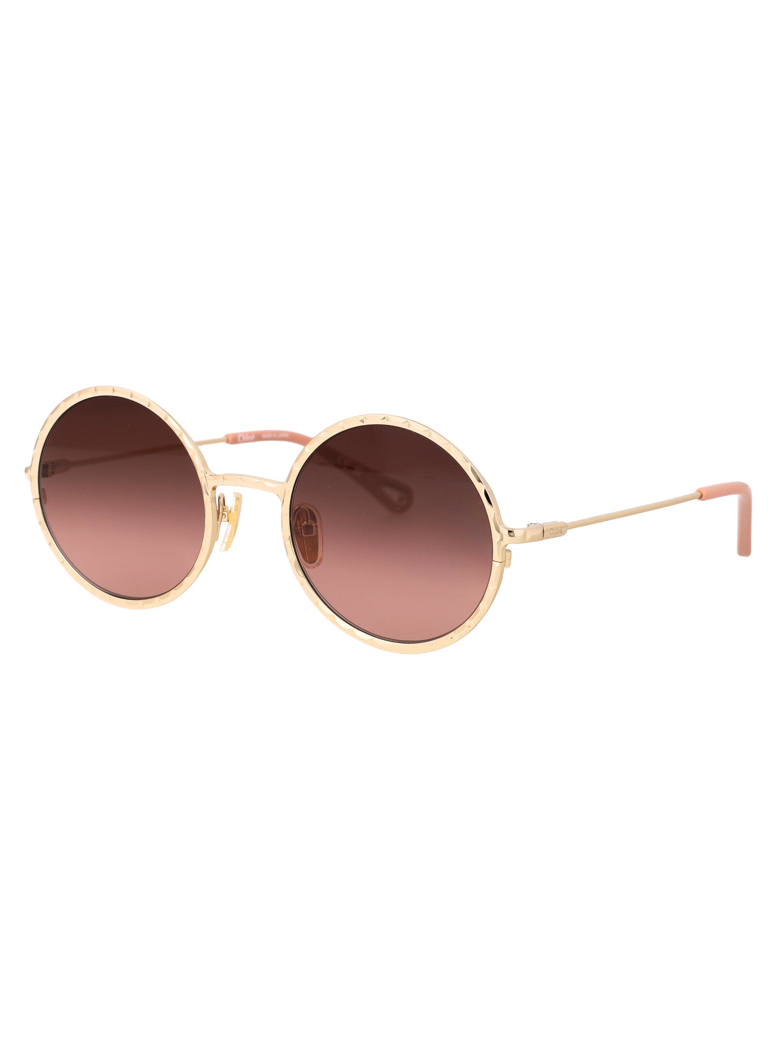 Ch0230s 002 Gold Copper Acetate Sunglasses
