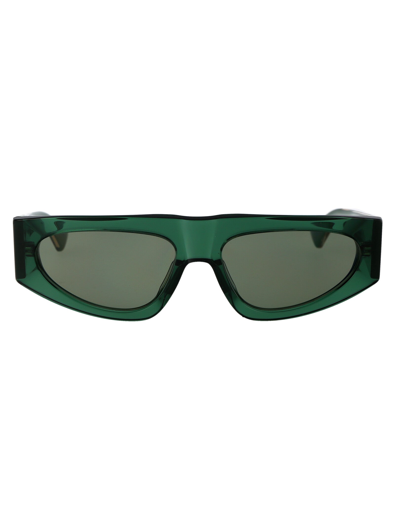 Bv1277s 003 Green Crystal Acetate Sunglasses