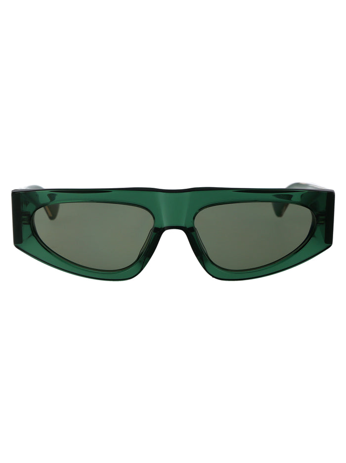 Bv1277s 003 Green Crystal Acetate Sunglasses