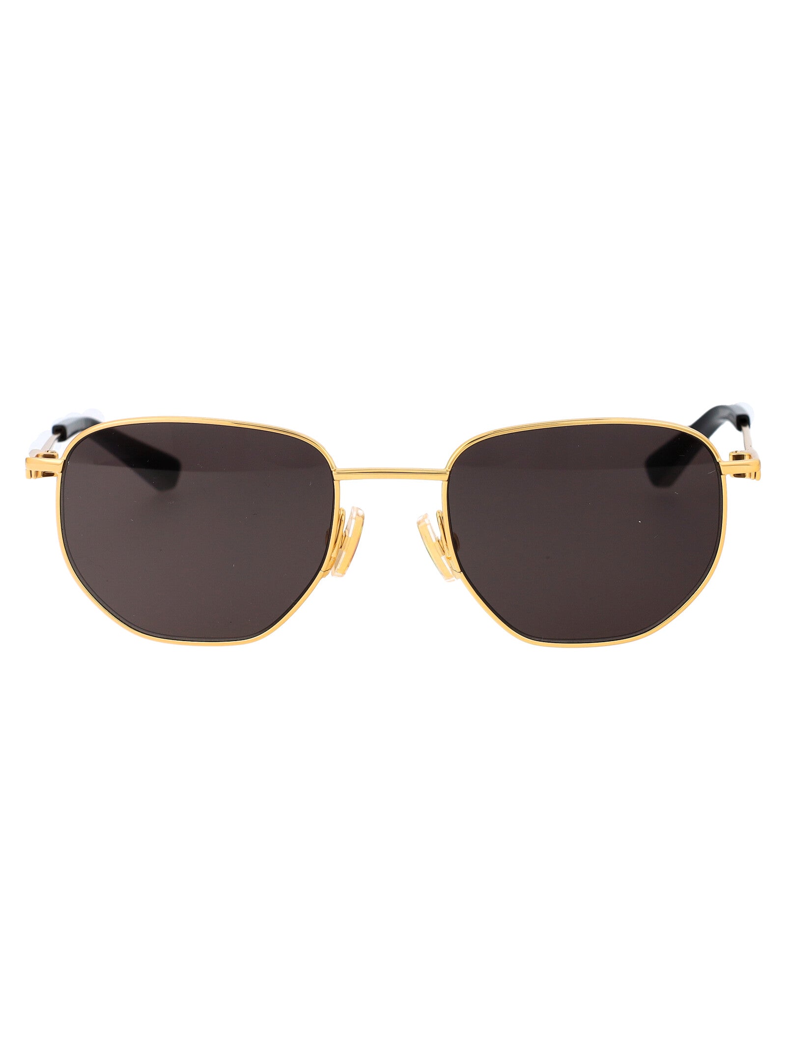 Bv1301s 001 Gold Grey Metal Sunglasses