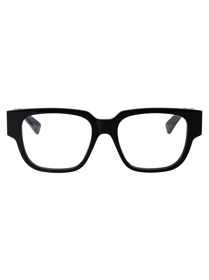 Bv1289o 001 Black Transparent Acetate Optical
