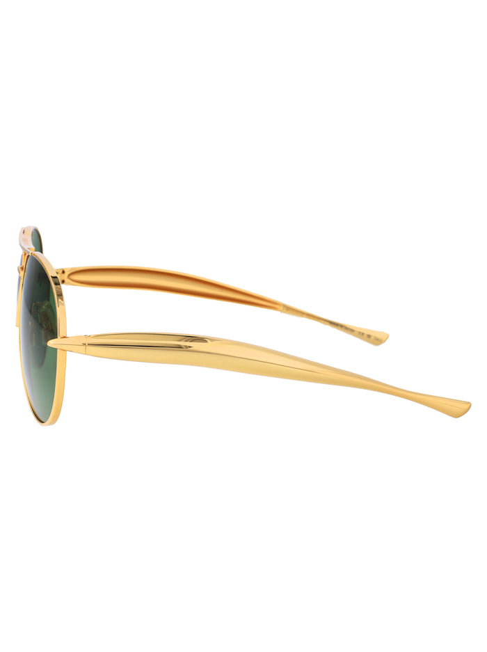Bv1305s 001 Gold Green Metal Sunglasses