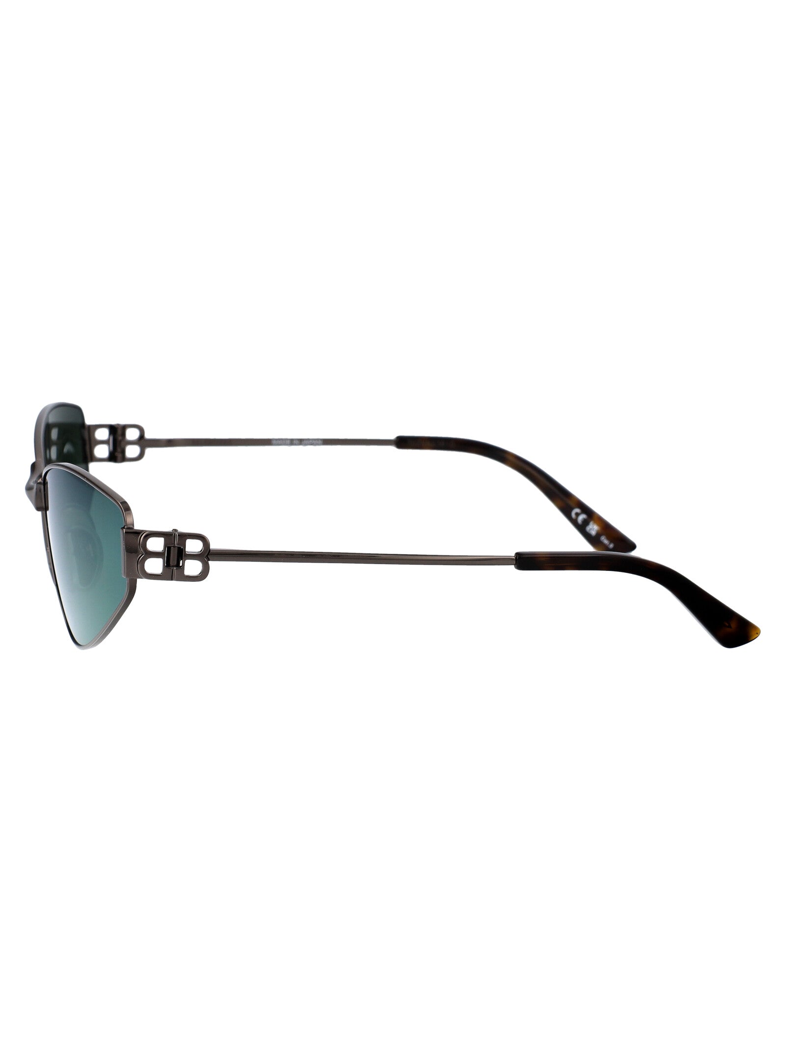 Bb0335s 005 Grey Green Metal Sunglasses