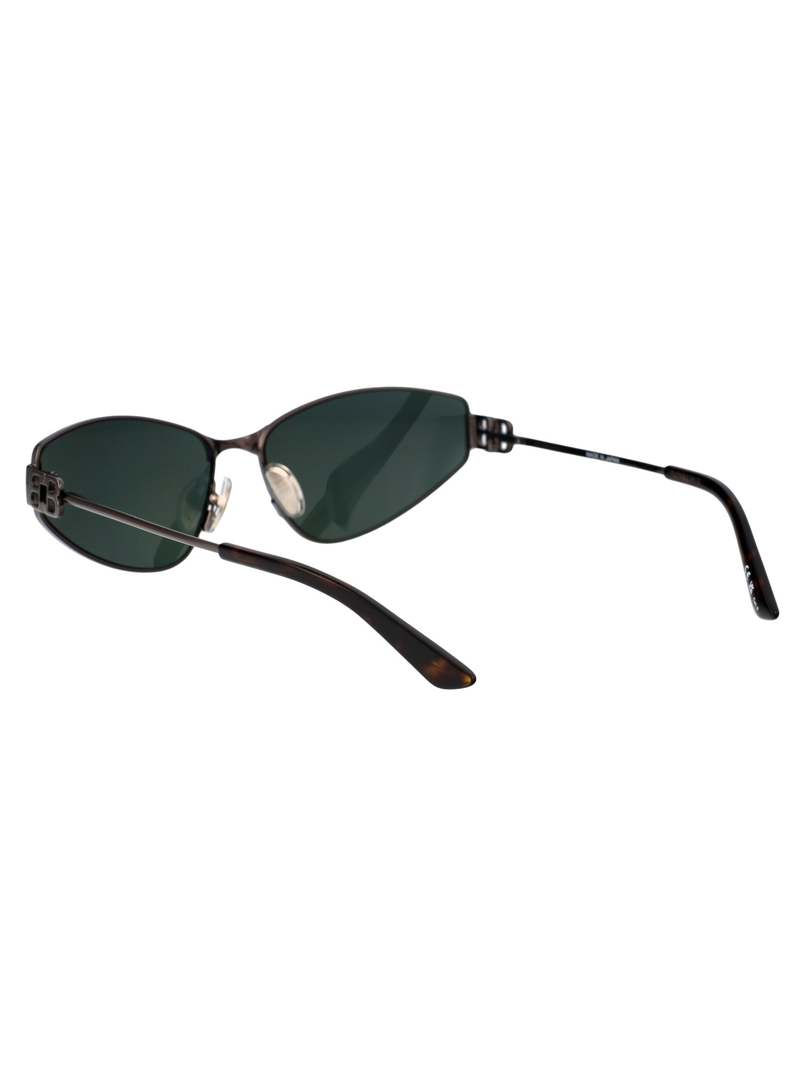 Bb0335s 005 Grey Green Metal Sunglasses