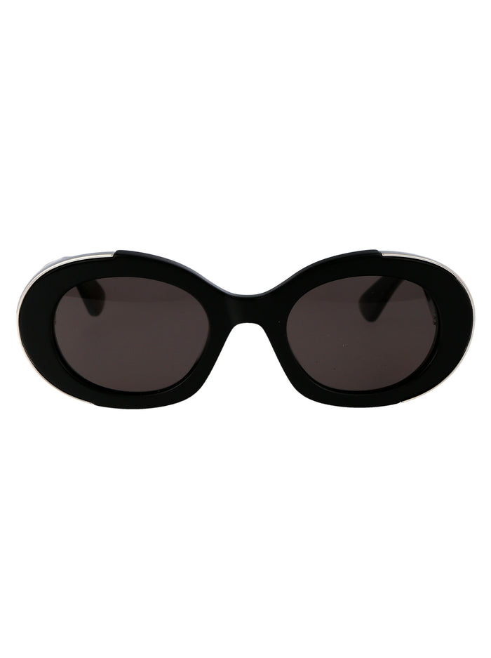 Am0445s 001 Black Grey Acetate Sunglasses