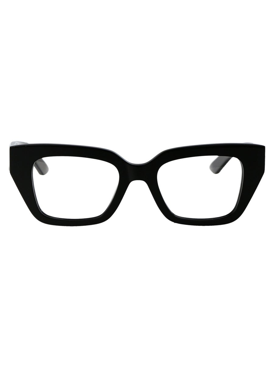 Sunglasses Am0453o Black-Black-Transparent Black/black/transparent Acetate Glasses & Frames