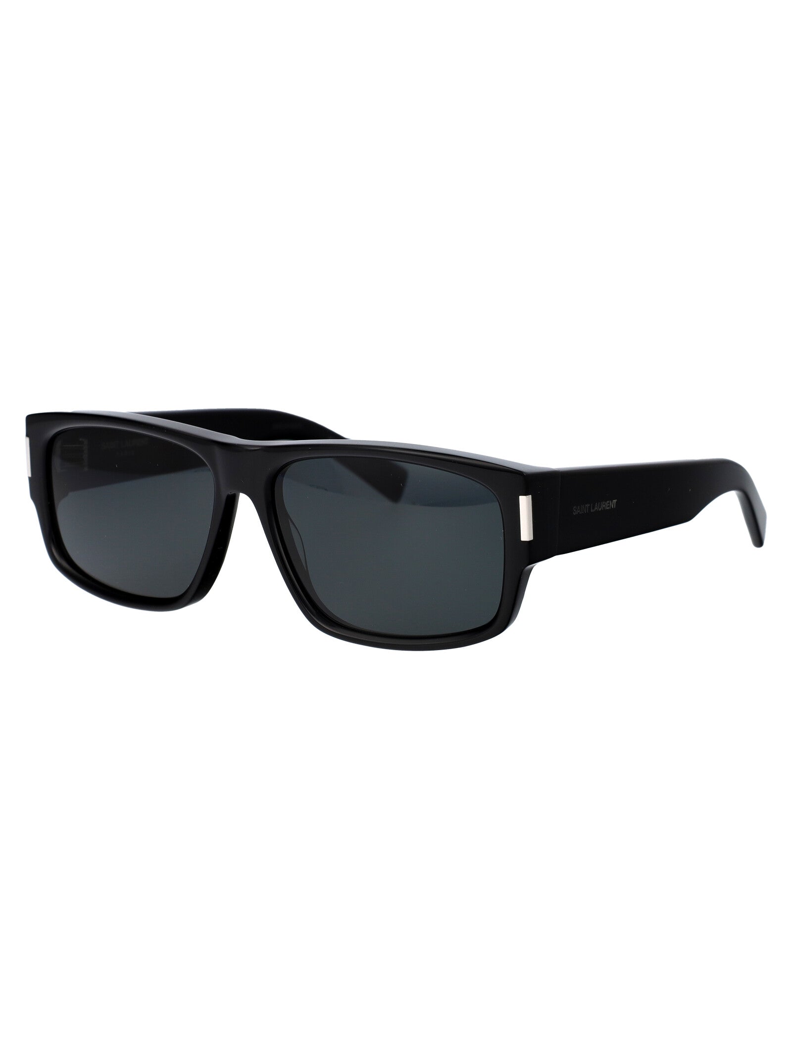 Sl 689 001 Black-black-black Acetate Sunglasses
