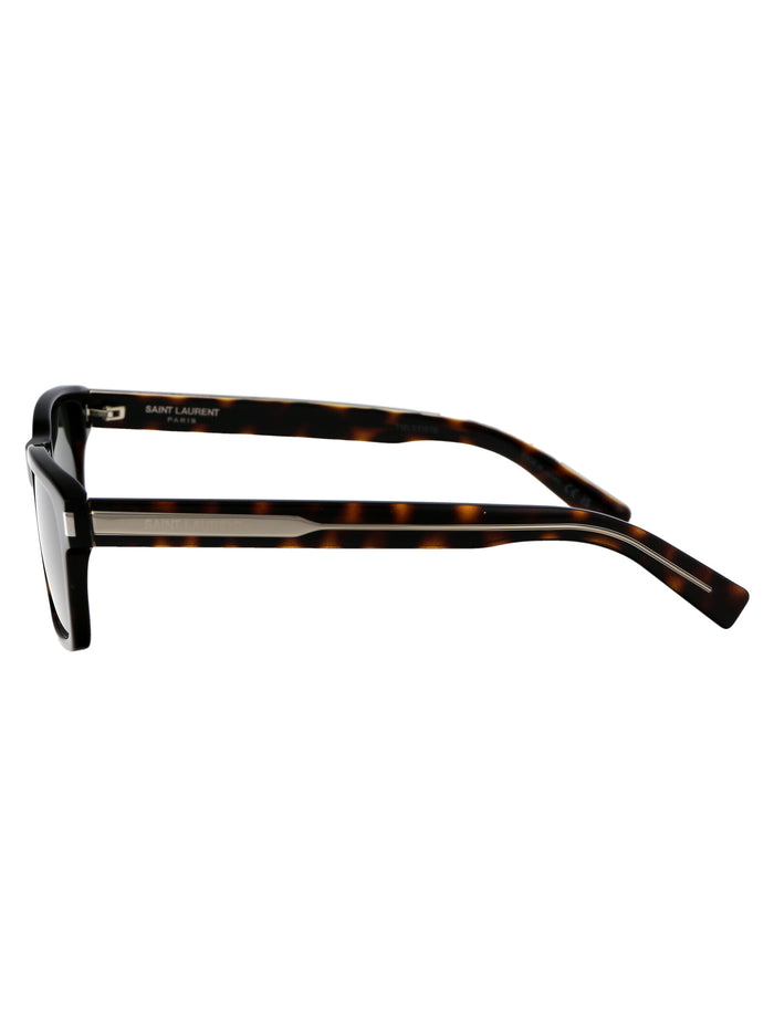 Sl 662 004 Havana Crystal Grey Acetate Sunglasses