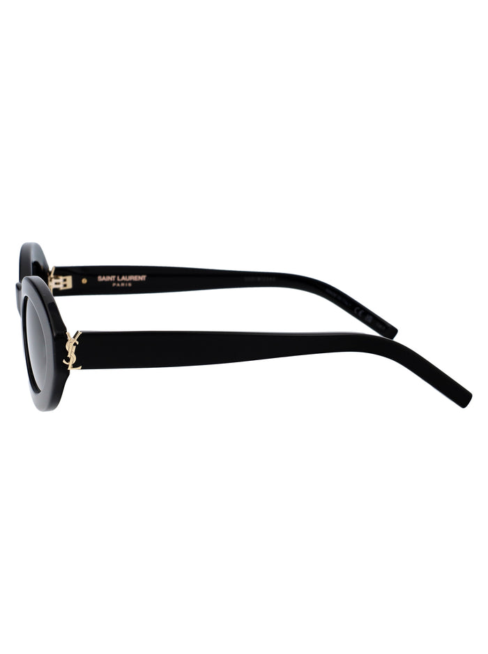 Sl M136 001 Black Acetate Sunglasses