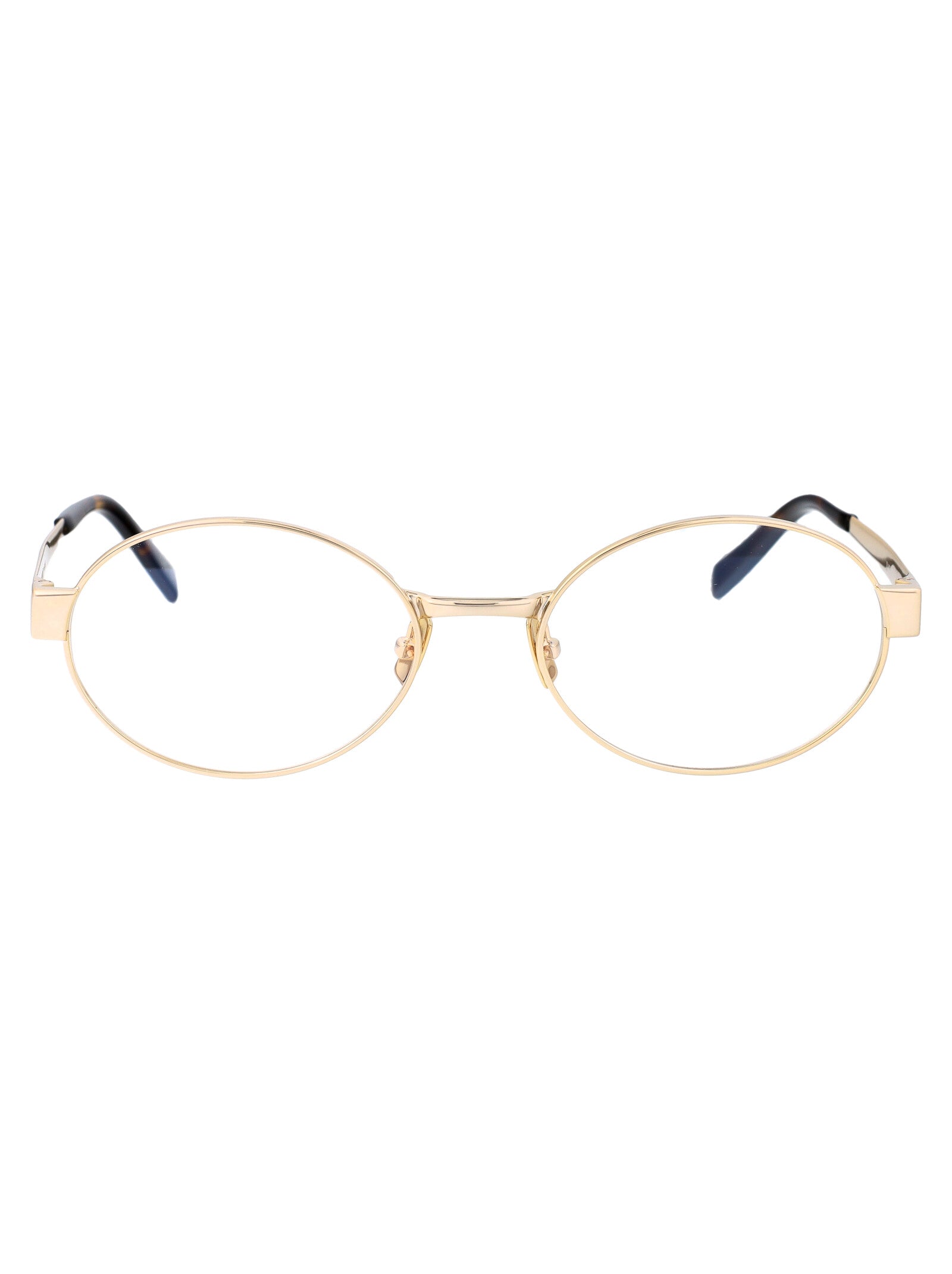 Sl 692 Opt 002 Gold Transparent Metal Optical