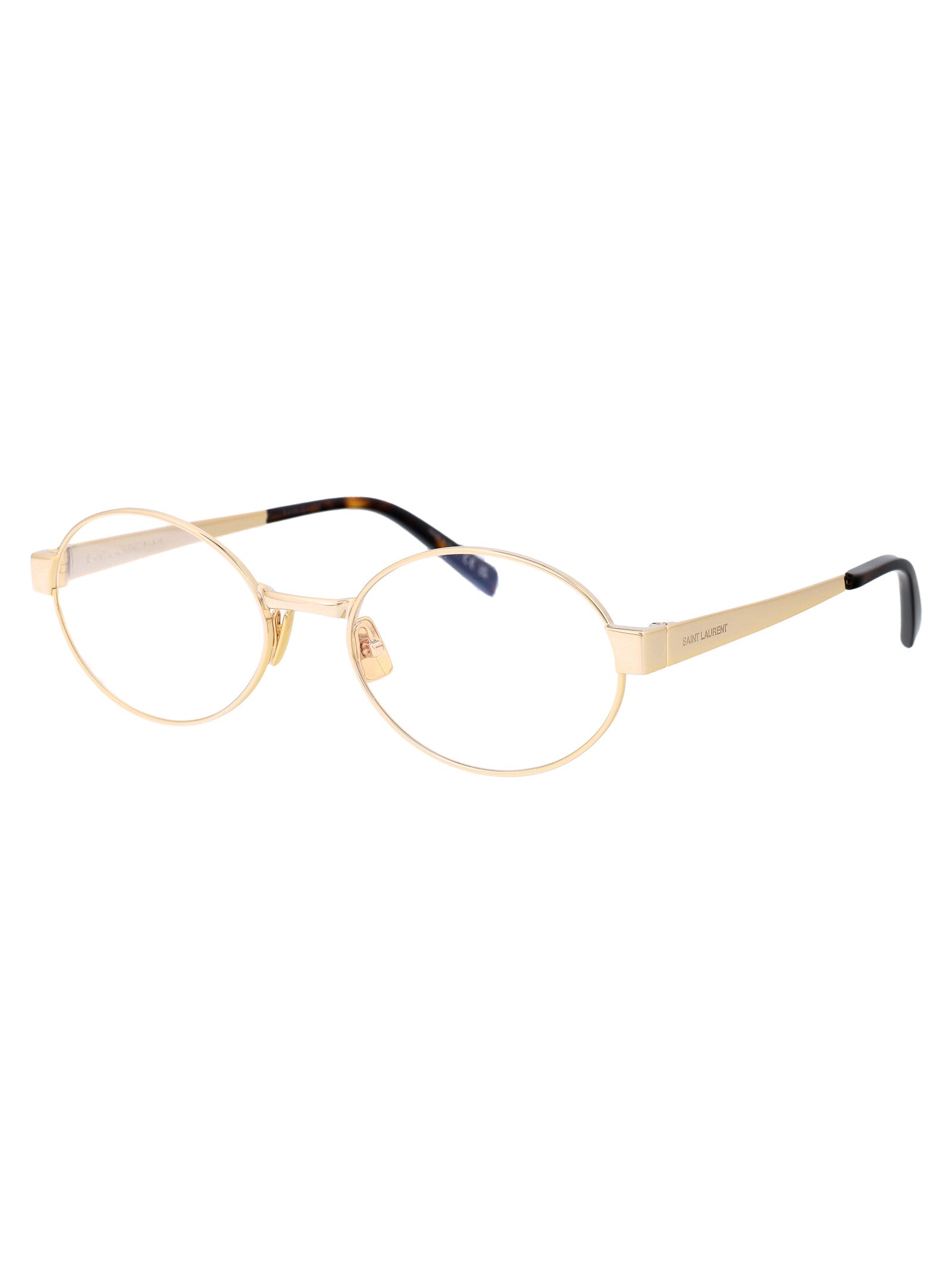 Sl 692 Opt 002 Gold Transparent Metal Optical
