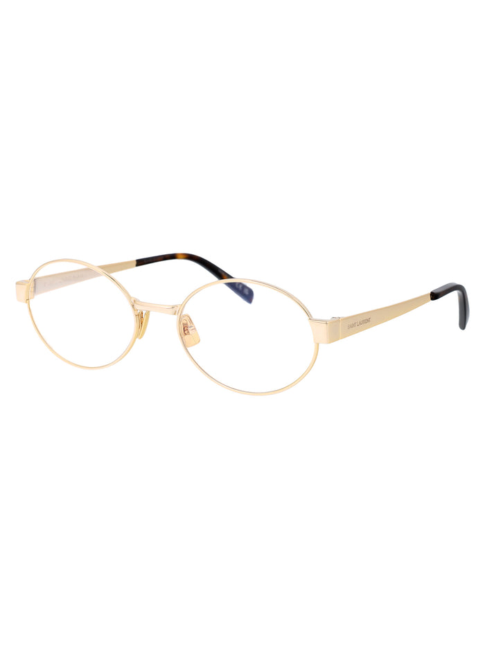 Sl 692 Opt 002 Gold Transparent Metal Optical