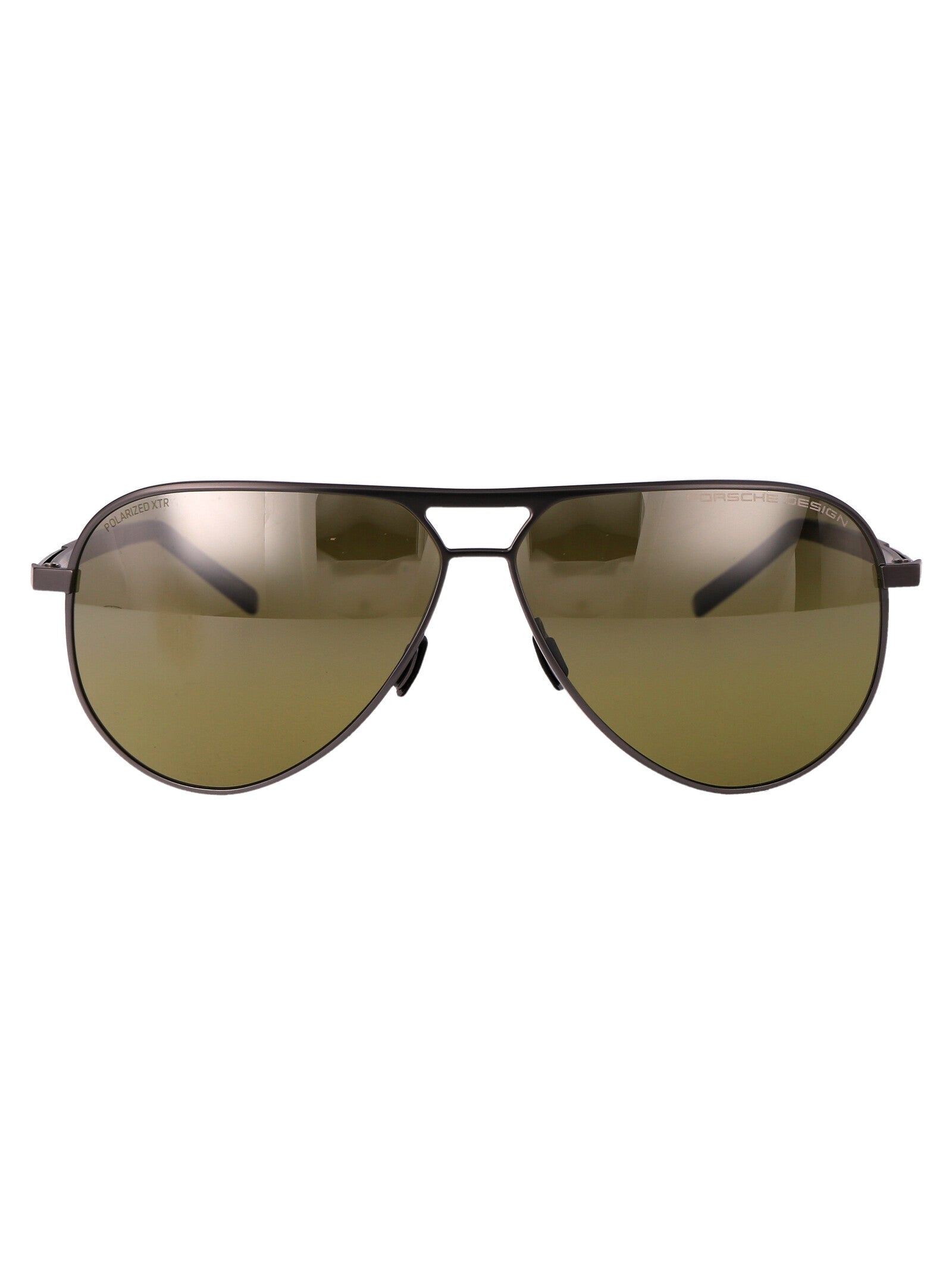 P8942 B417 Grey Black Metal Sunglasses
