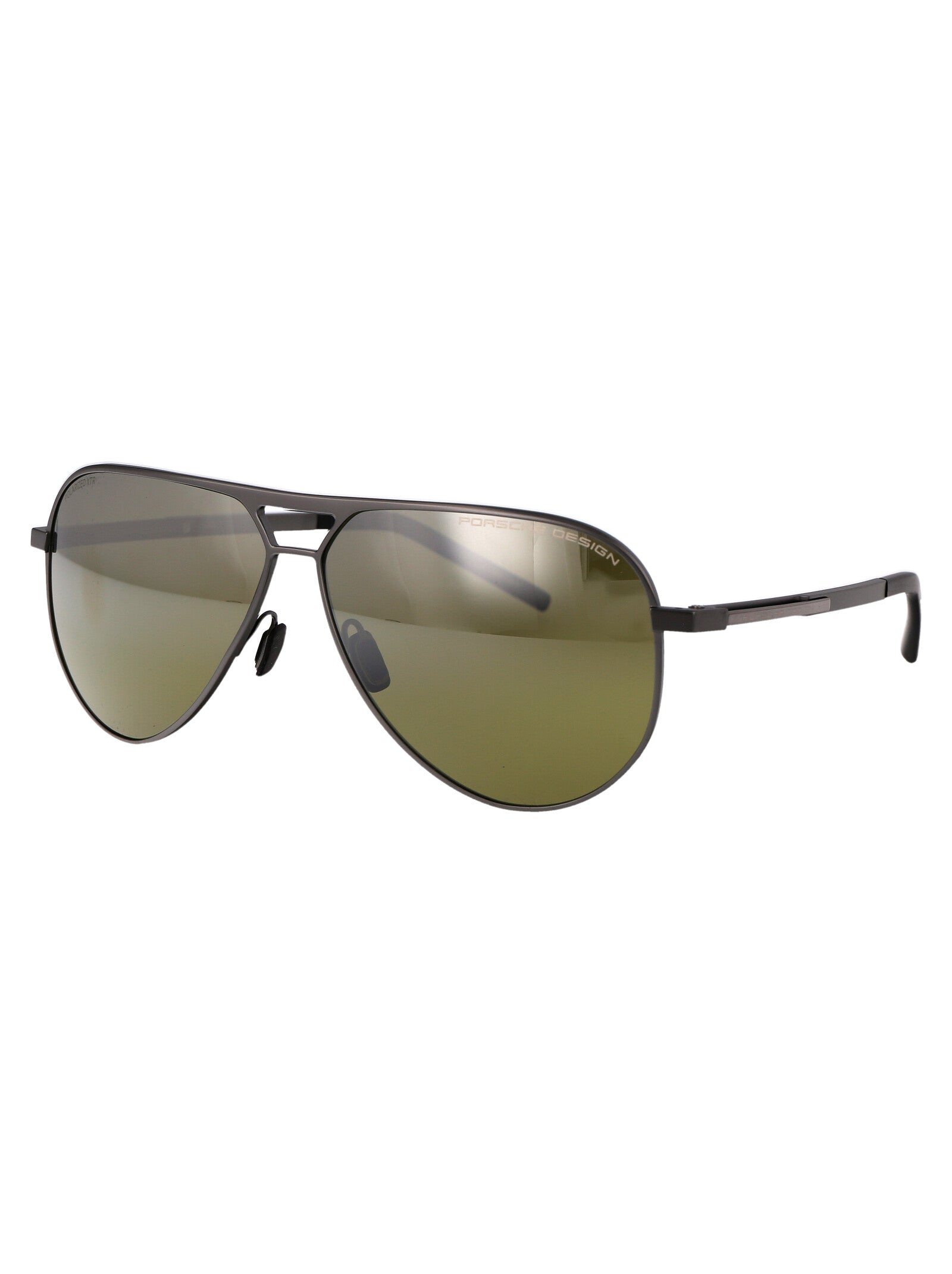 P8942 B417 Grey Black Metal Sunglasses