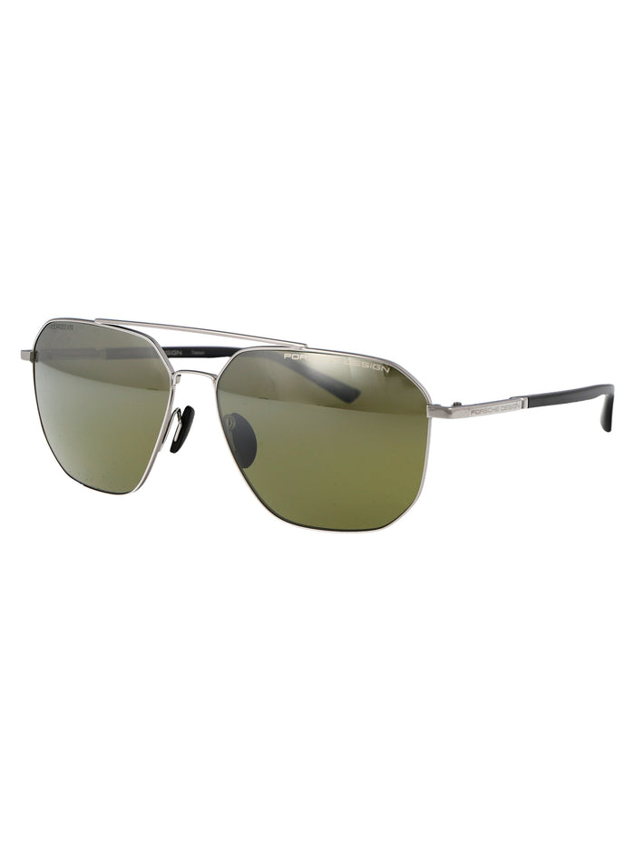P8967 B417 Palladium Grey Metal Sunglasses