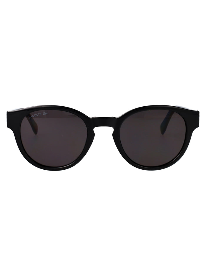 L6000s 001 Black Acetate Sunglasses