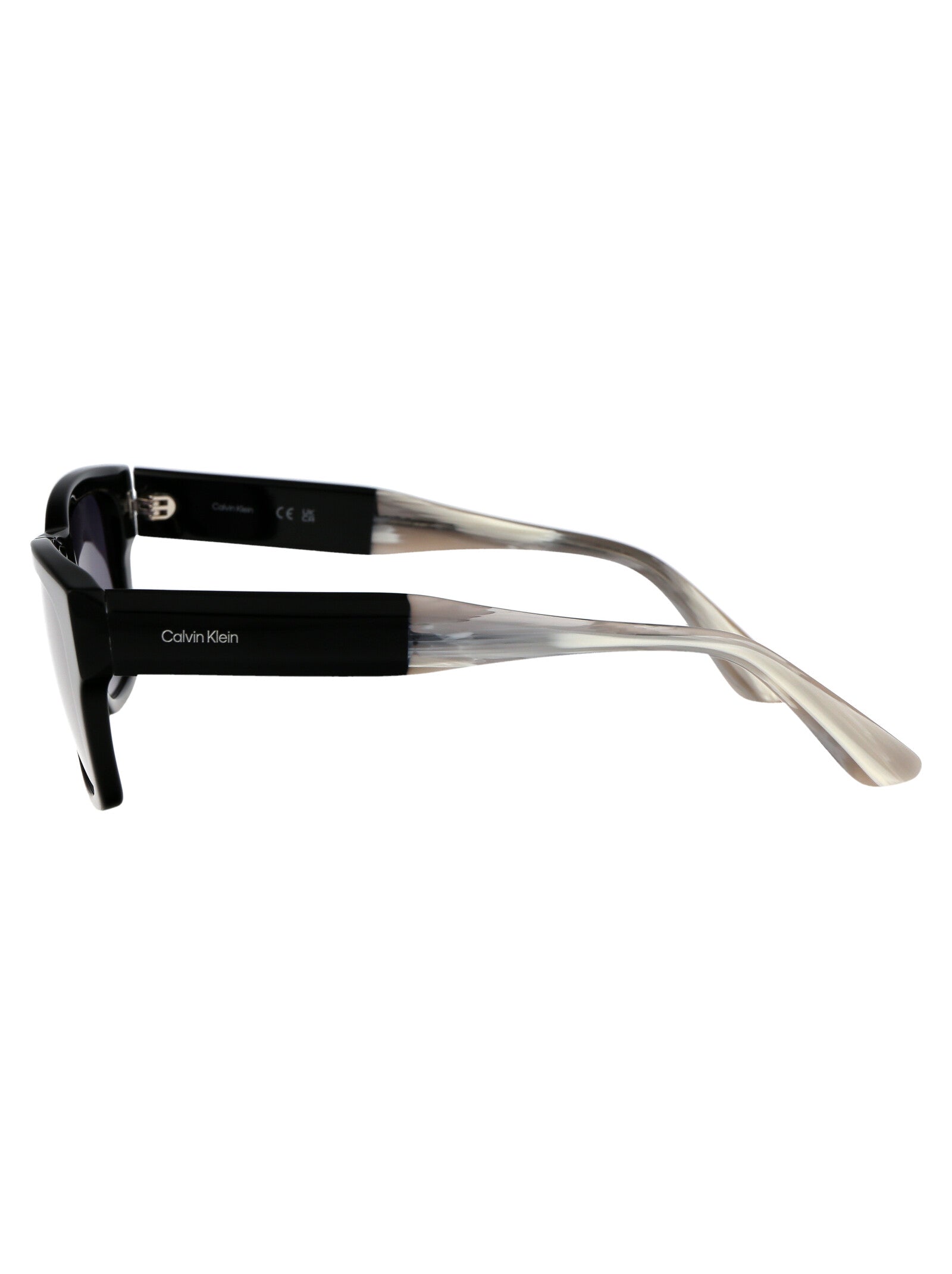 Ck23539s 001 Black Acetate Sunglasses