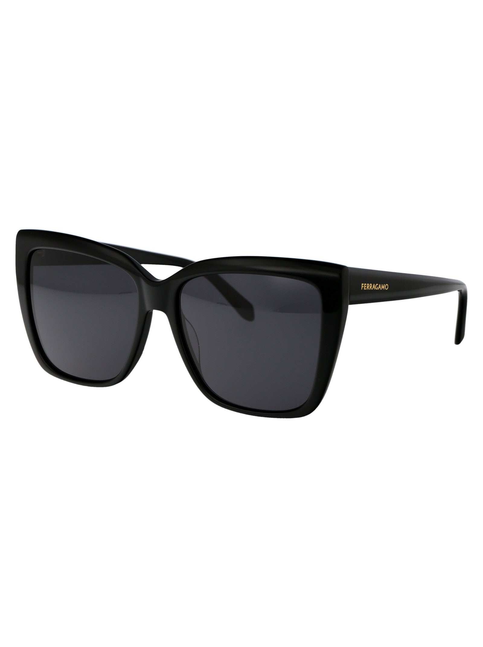 Sf1102s 1 Black Acetate Sunglasses