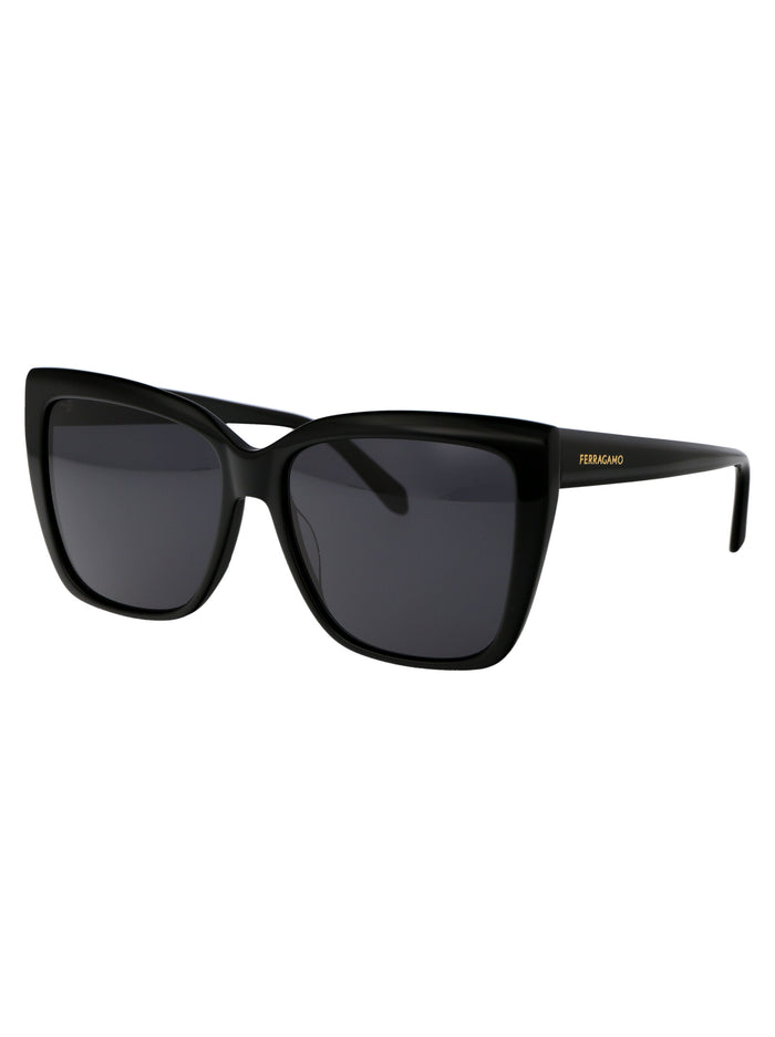 Sf1102s 1 Black Acetate Sunglasses