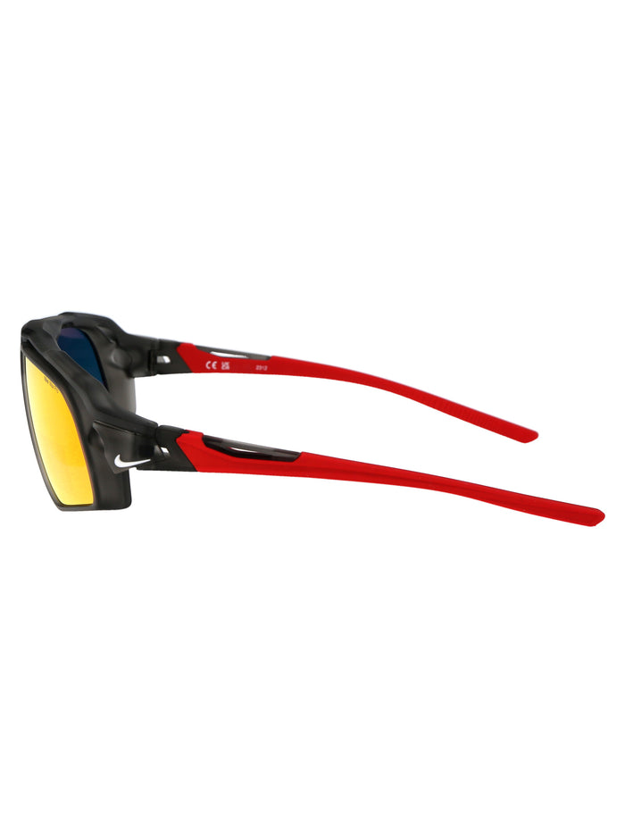 Nikeflyfreemfv2391 60 Matt Anthracte / Red Mir/clear Injected Sunglasses