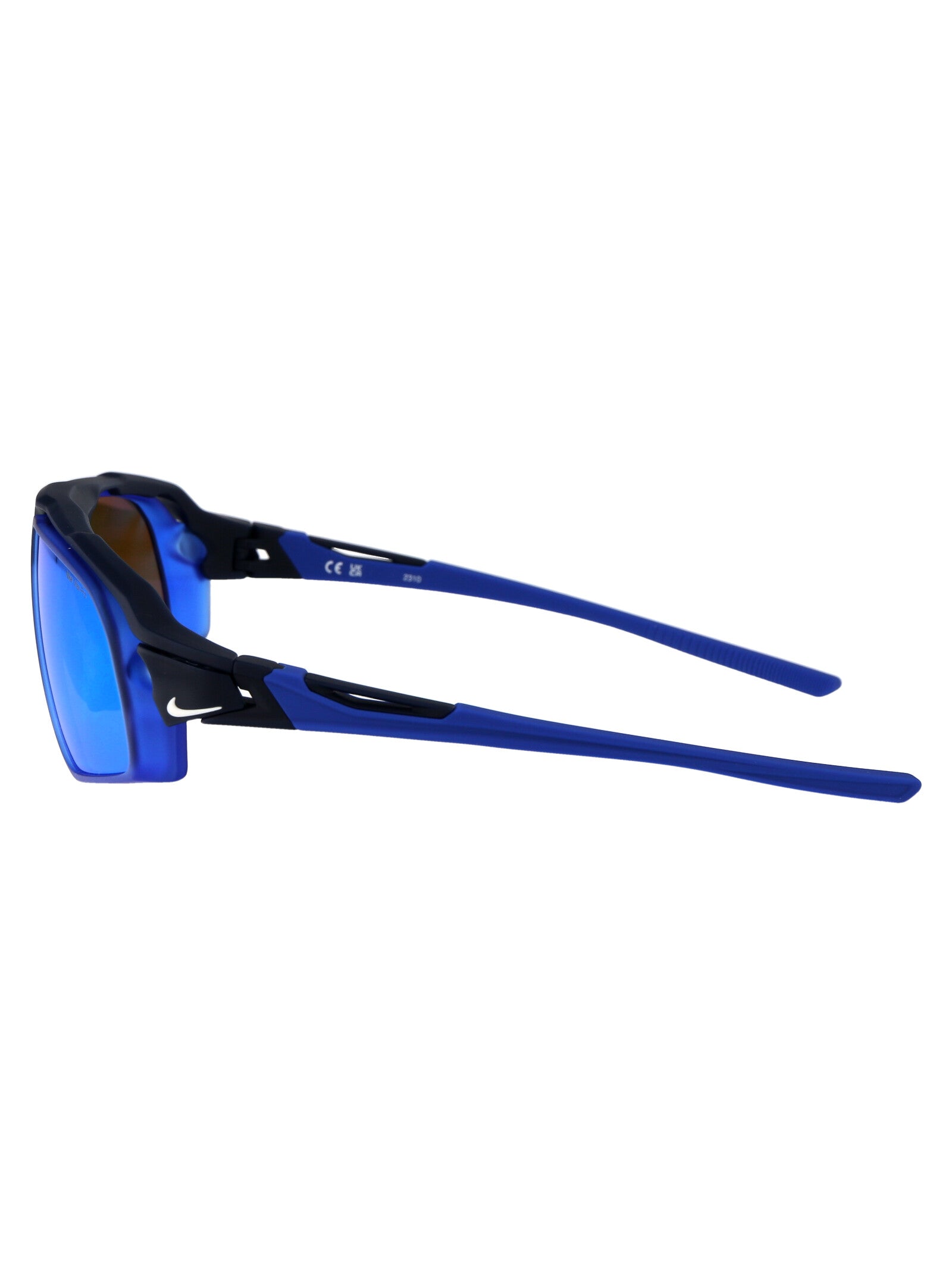 FLYFREE M 010 Grey W/ Green Mirror Matte Black Acetate Sunglasses
