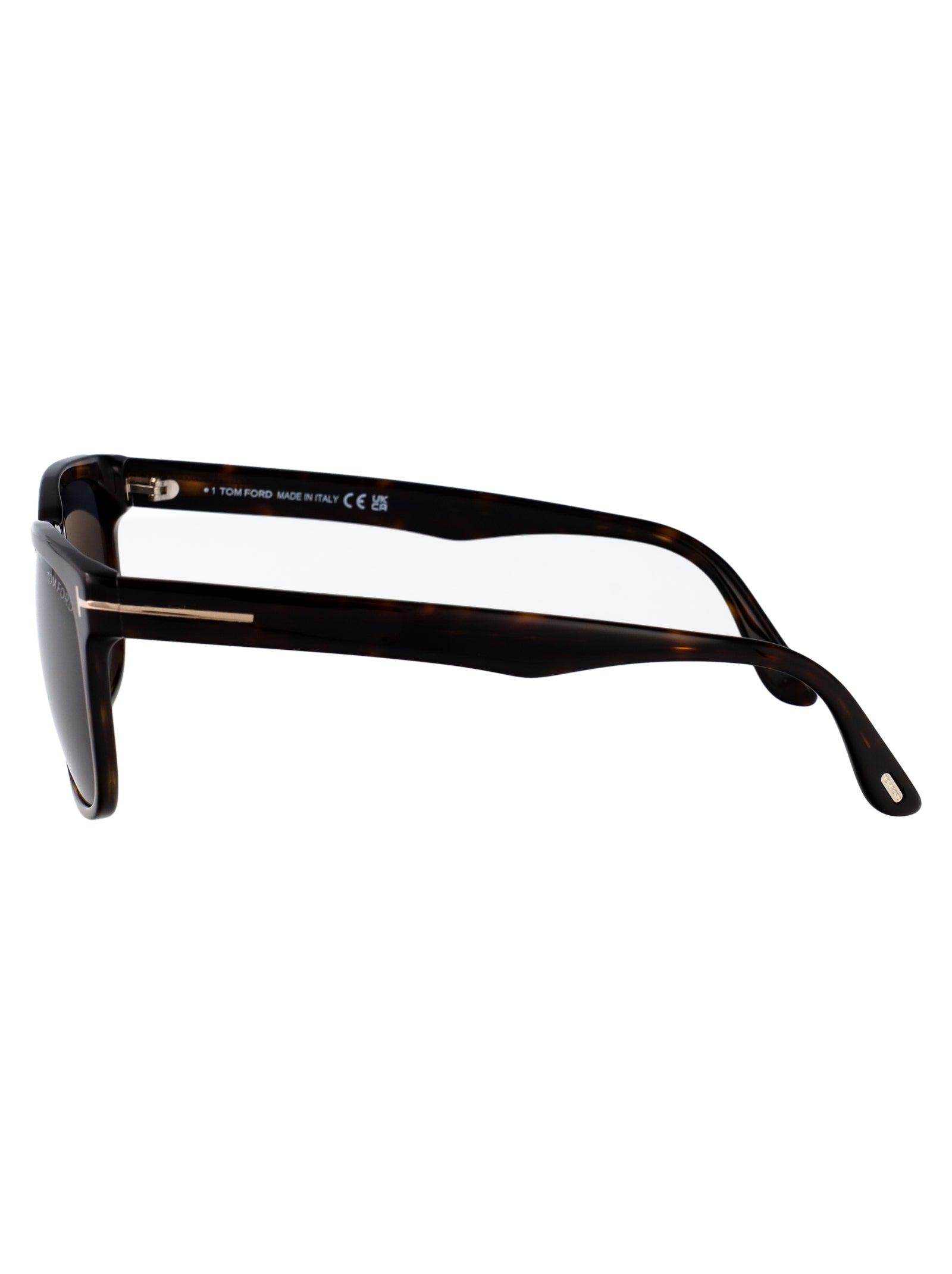 Ft0775 52a Avana Scura / Fumo Acetate Sunglasses