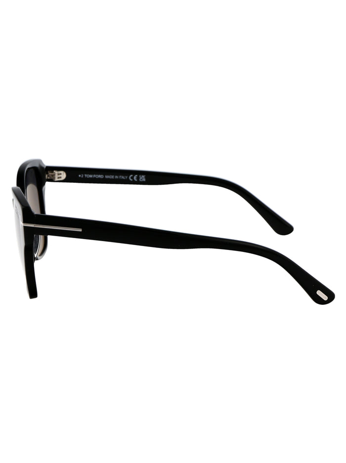 Ft1108 01d Nero Lucido / Fumo Polar Acetate Sunglasses