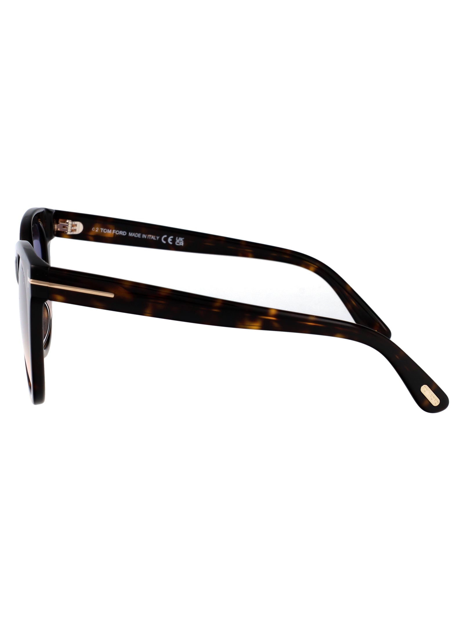 Ft1109 52b Avana Scura / Fumo Grad Acetate Sunglasses