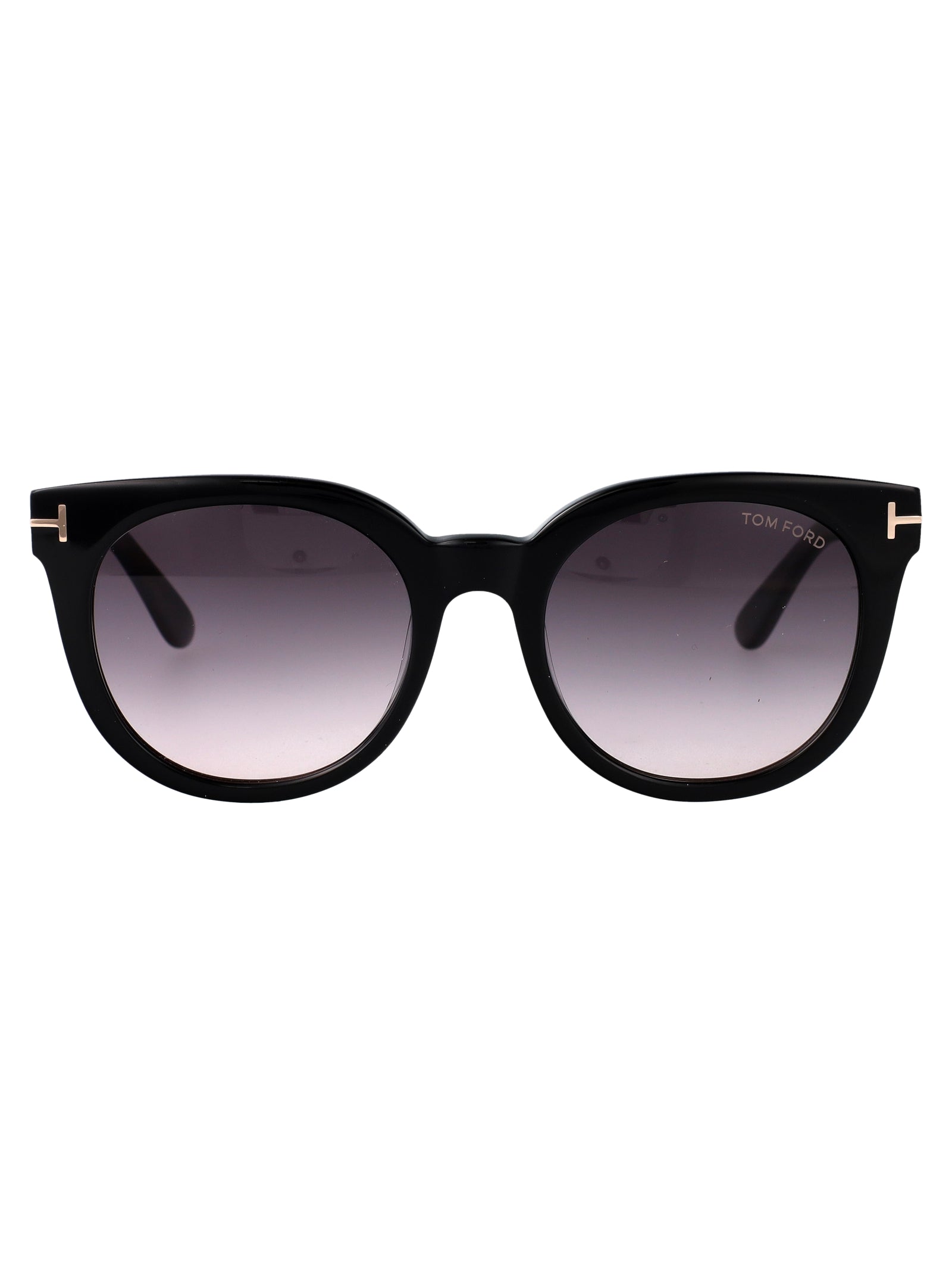 Ft1109 01b Nero Lucido / Fumo Grad Acetate Sunglasses
