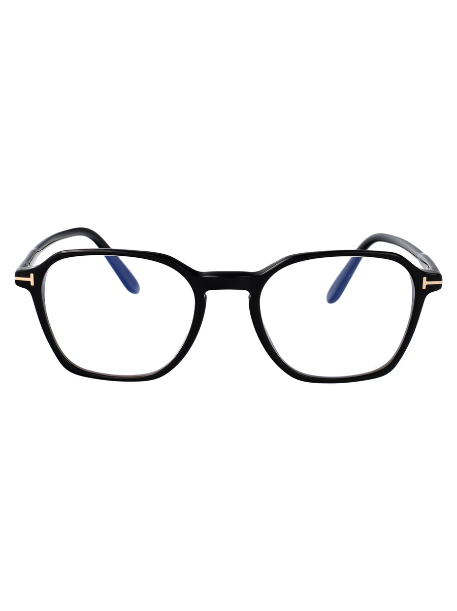 Optical Frames Ft5804-B Black Acetate Glasses &