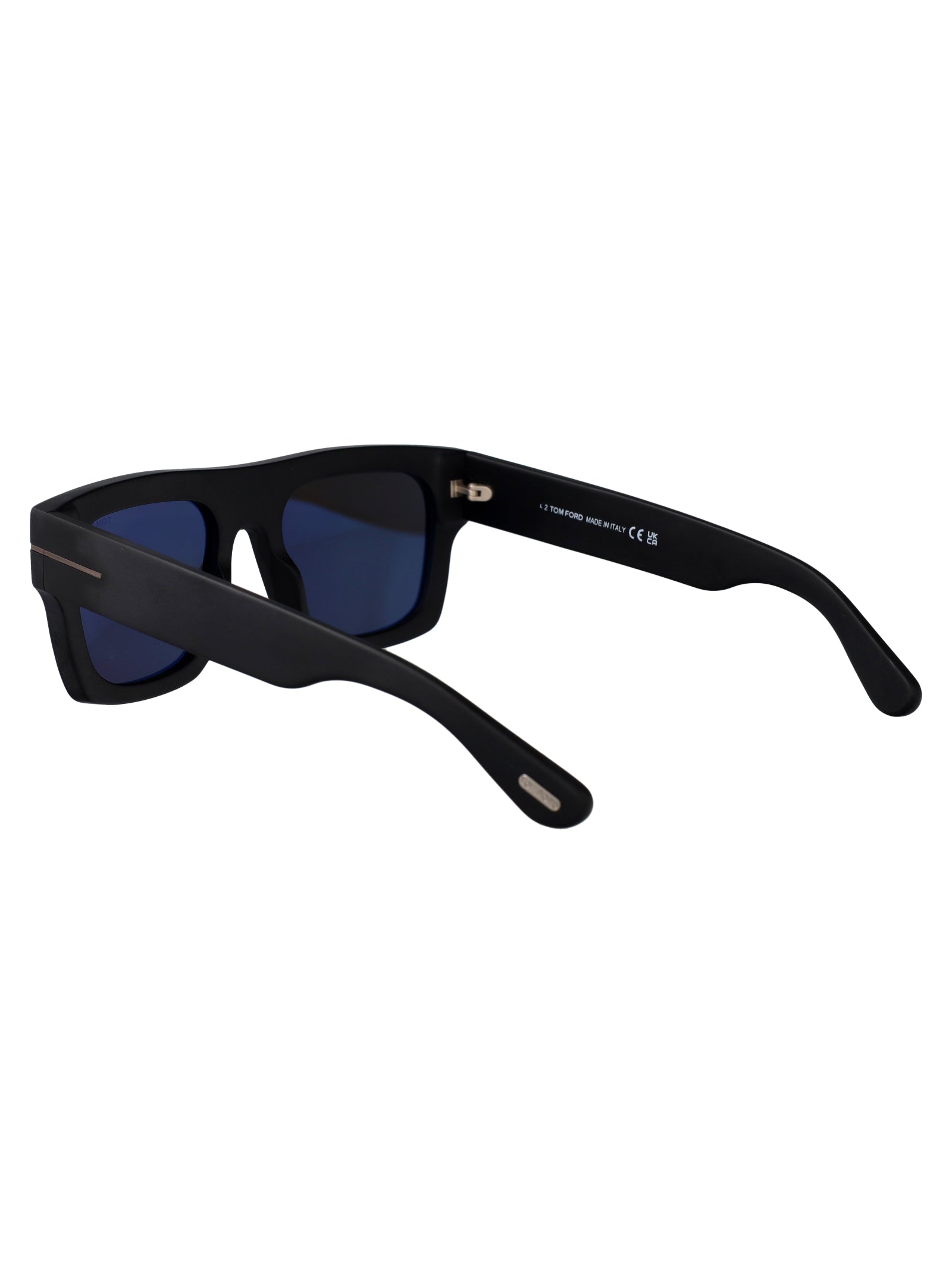 Ft0711-N 02a Nero Opaco / Fumo Acetate Sunglasses