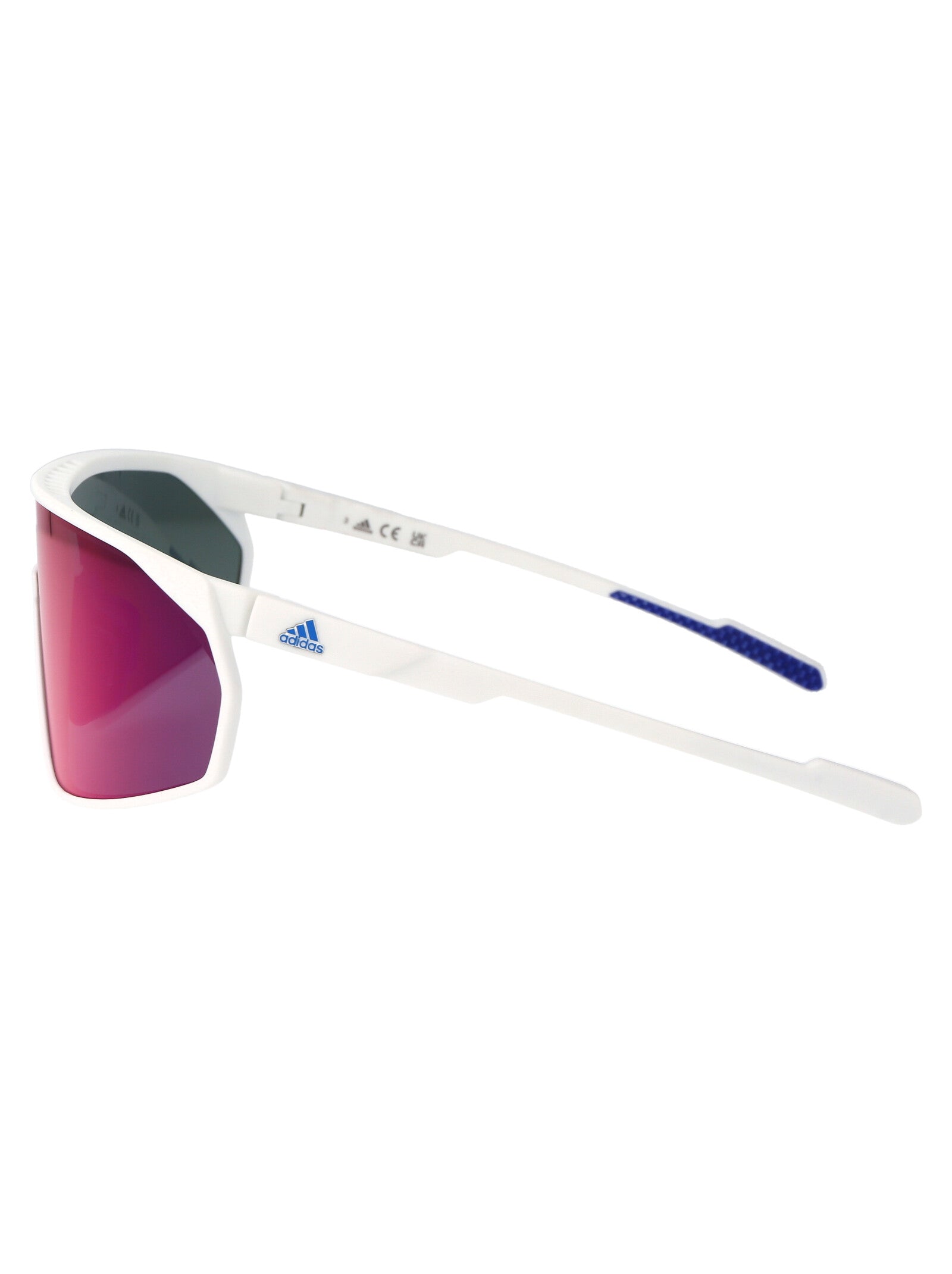 Prfm Shield 21z Bianco/viola Grad E/o Specchiato Acetate Sunglasses