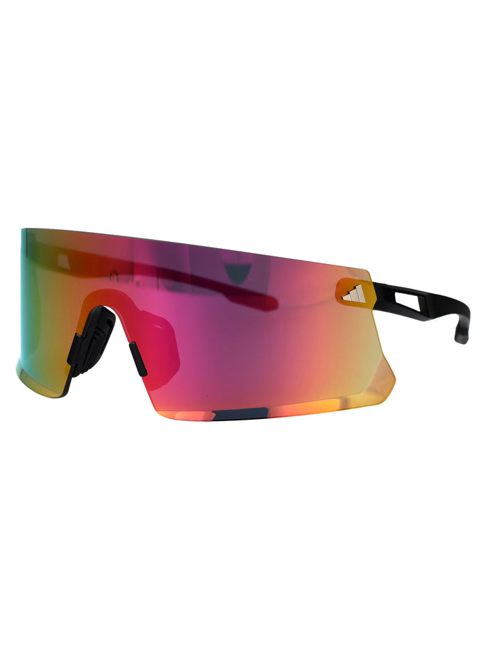 Sp0090 02z Nero Opaco / Viola Grad E/o Specchiato Injected Sunglasses