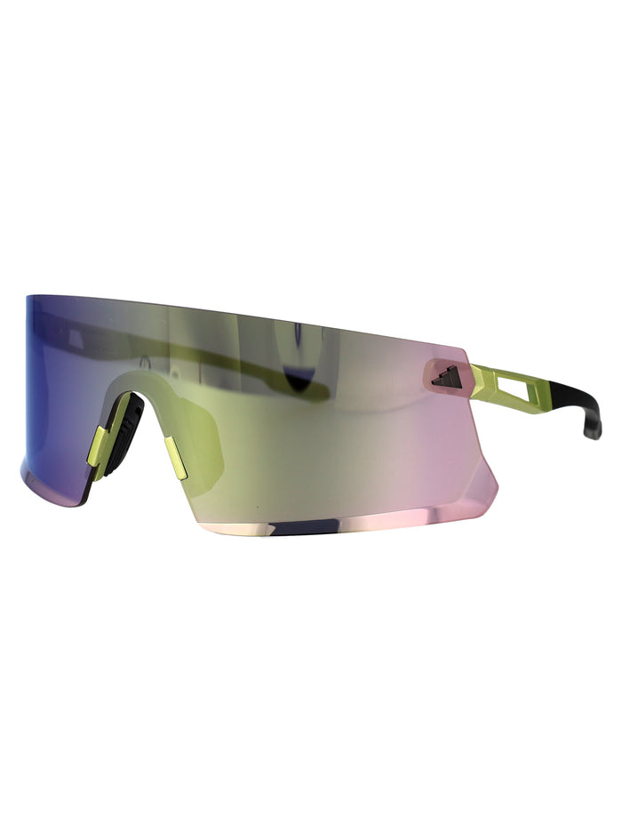 Sp0090 94q Verde Chiaro Op / Specchiato Injected Sunglasses