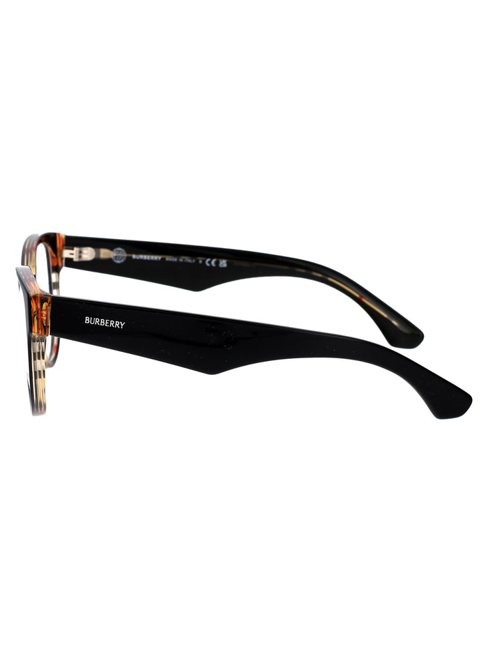 0be2410 4121 Top Black On Vintage Check Acetate Optical