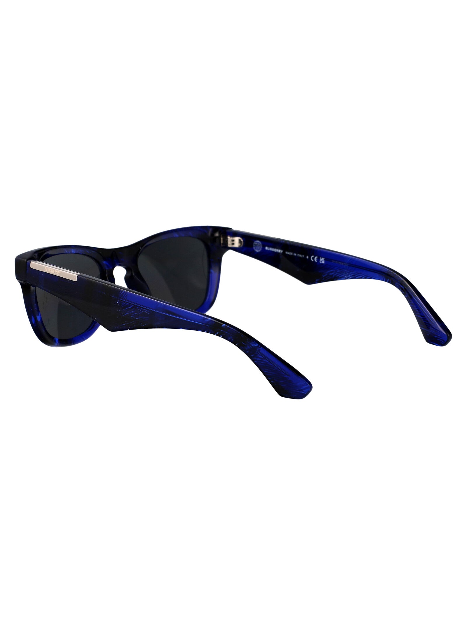 0be4426 411487 Check Blue Acetate Sunglasses